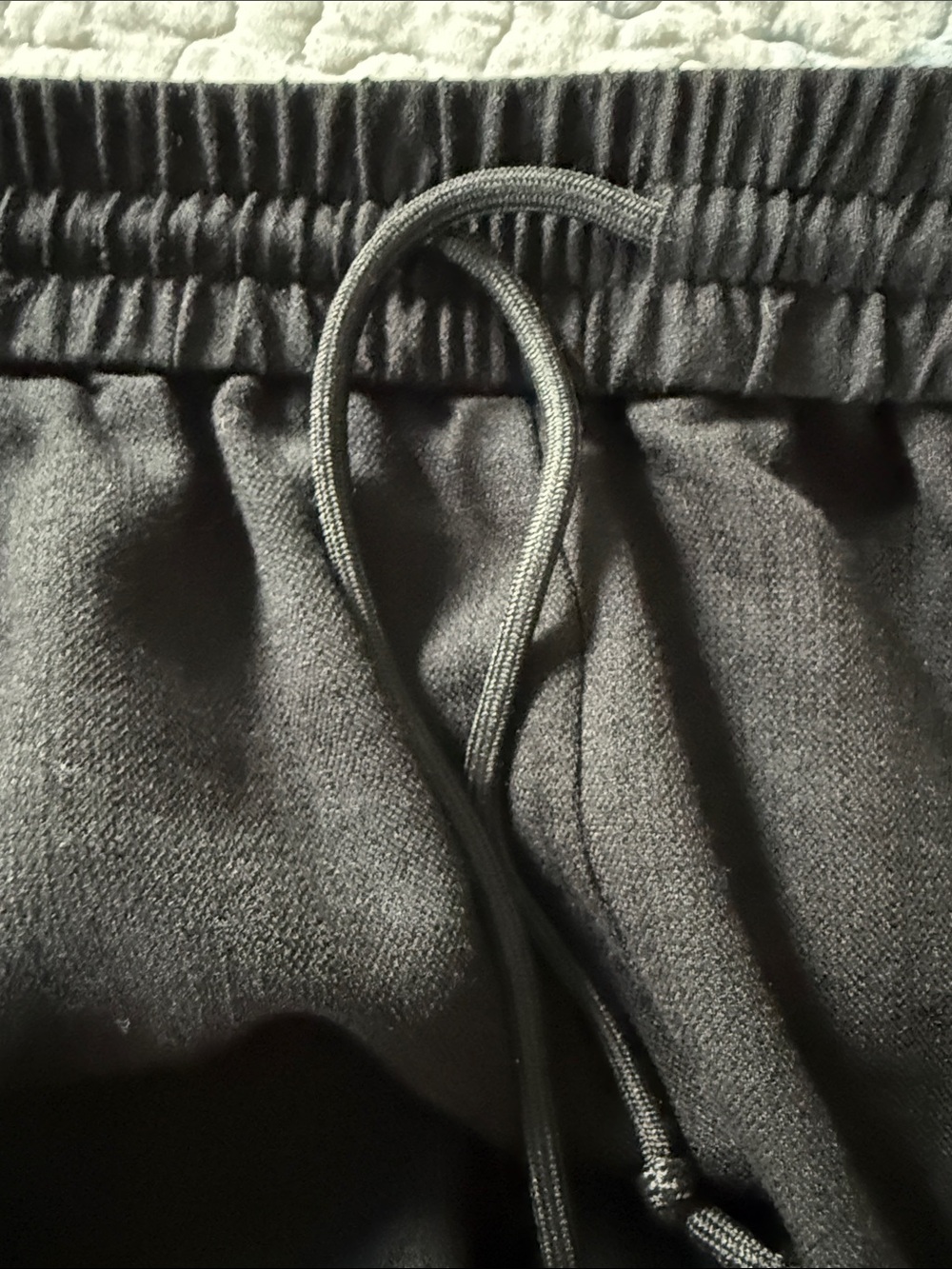 HALARA Black Wide-Leg Drawstring Pants - Picture 4 of 4